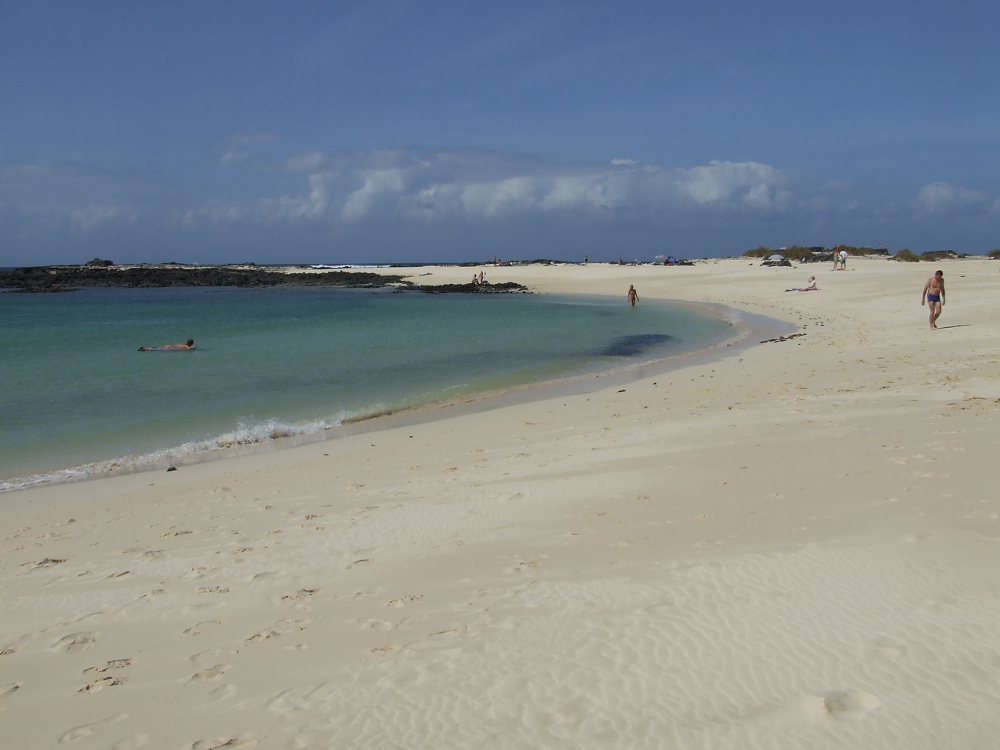 El cotillo fuerteventura beach sand canary islands